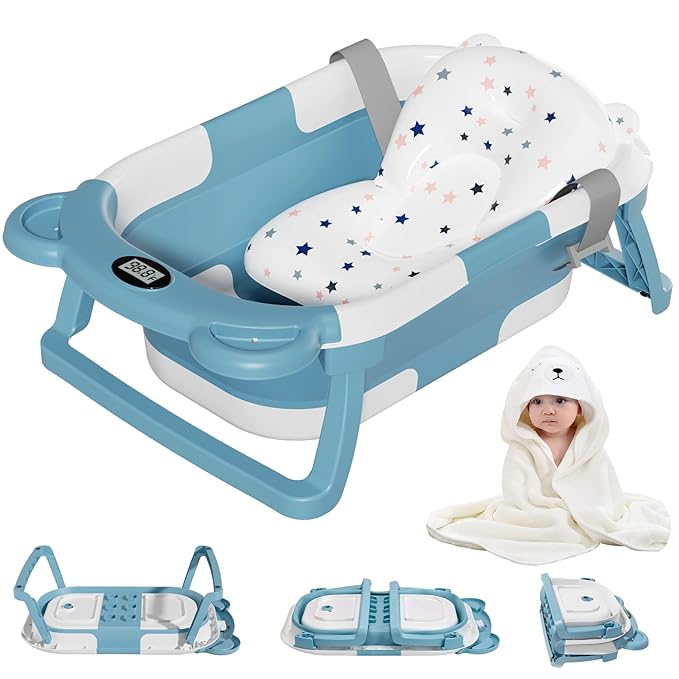 MoreFeel Collapsible Baby Bathtub by Morefeel