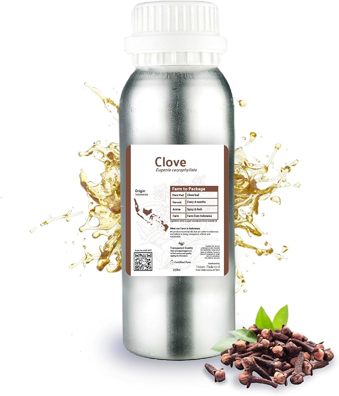 100% Pure Clove Essential Oils by NaturePackaged