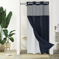 Gibelle Stall Small Shower Curtain 36x74, Waffle Weave Shower Curtain by Gibelle