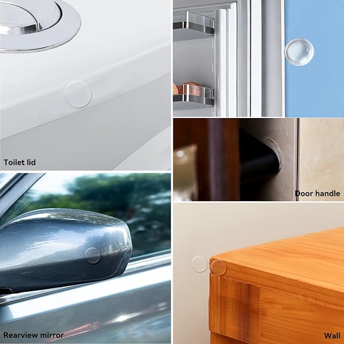 12pcs Wall Bumpers, Door Bumpers - Image 4