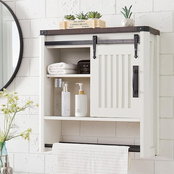 Bathroom Wall Cabinet, Farmhouse Medicine Cabinet - Image 3