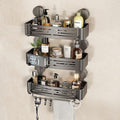 VOLPONE Shower Caddy Suction Cup No Drilling Suction Cup Shower Shelf Heavy by VOLPONE