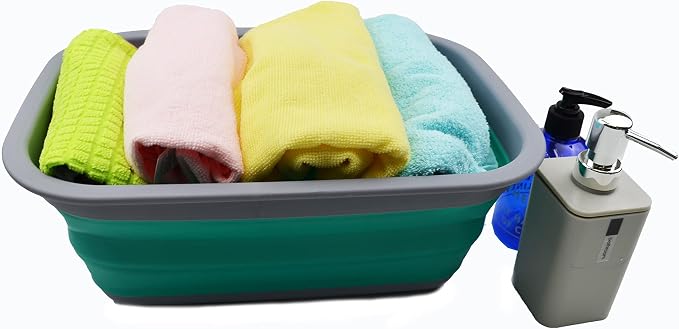SAMMART 10L Set of 2 Collapsible Tub - Image 6