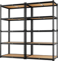 LEVELEVE 5-Tier Heavy Duty Storage Shelving Unit, 2000 lbs Capacity, Adjustable by Enjoyyourlife