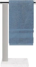 Stainless Steel L-Shaped Hand Towel Holder, SUS304 Bathroom Towel Rack by WINMIEN