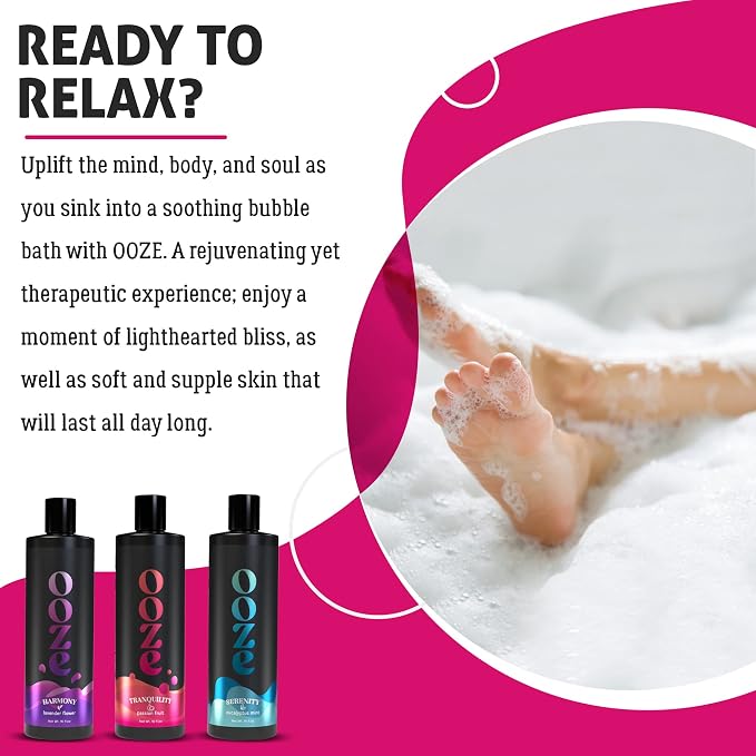 OOZE Eucalyptus Mint Bubble Bath - Image 5