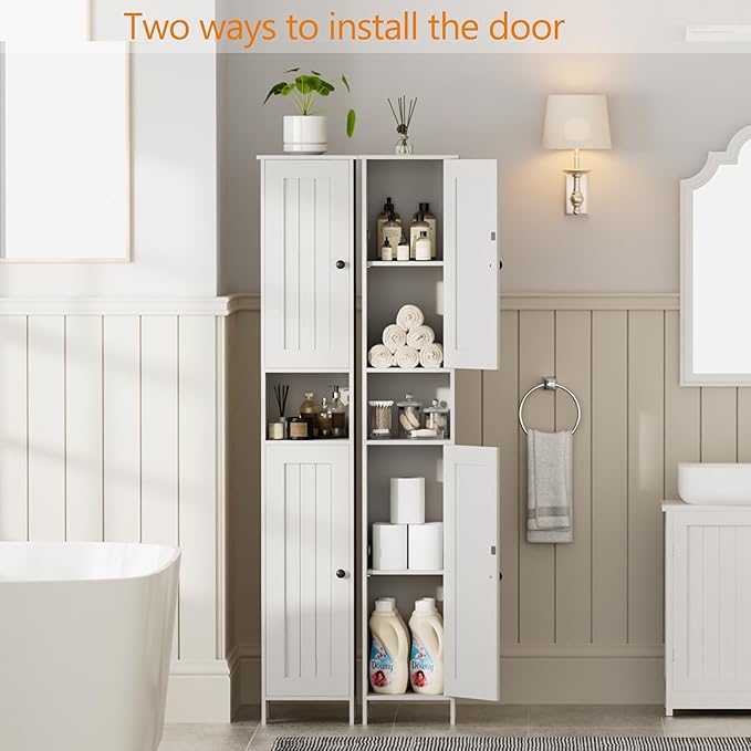 Tall Bathroom Storage Cabinet - Image 6