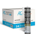 Adhesive Guru AG530 Siliconized Acrylic Sealant, Waterproof Paintable Caulk by AdhesiveGuru