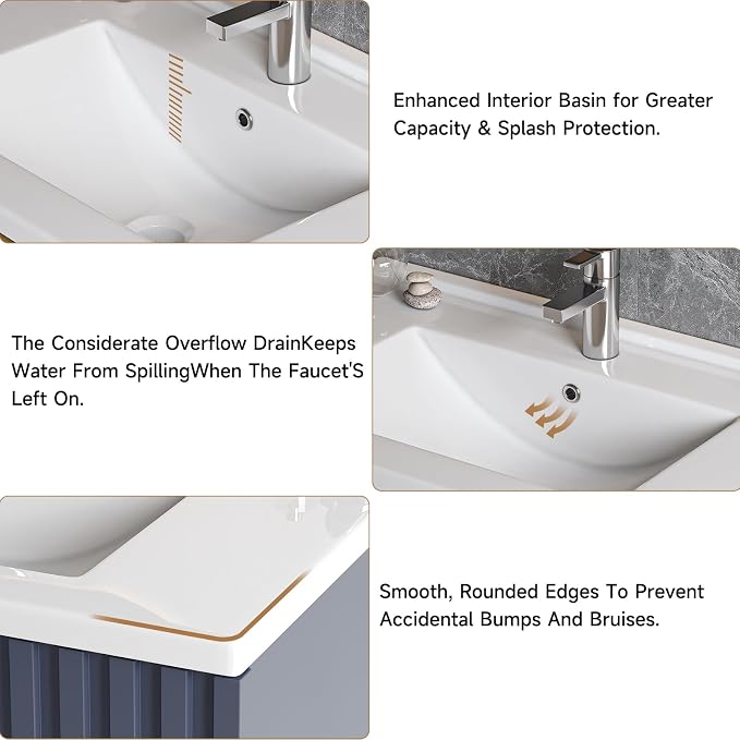 ONBRILL 30 Inch Bathroom Vanity - Image 8