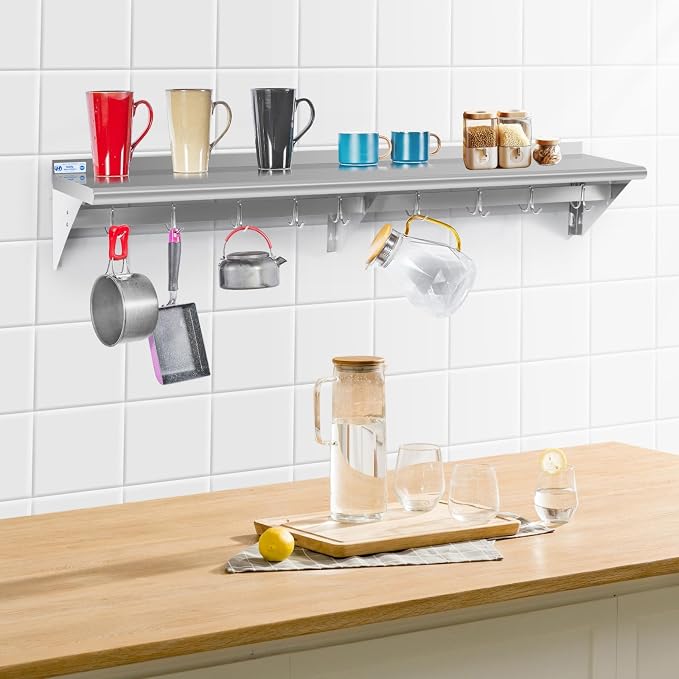 Hally Stainless Steel Shelf - Image 7