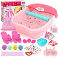Kids Foot Spa Kit with Pedicure Set by BringWarmandGiftstoFamily