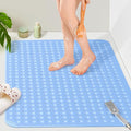 Yolife Extra Large TPE Shower Mat, 47.2" L x 31.5" W Anti Slip Bath Mat by yolife