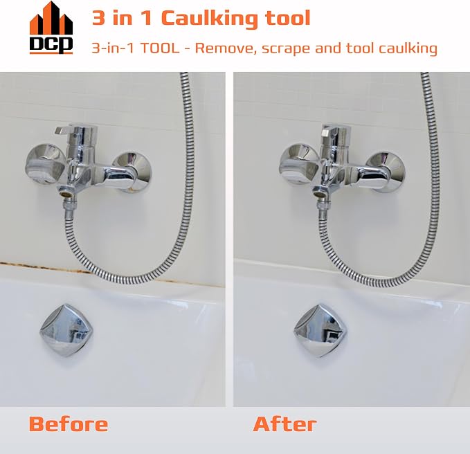 DCP Donseal 3 in 1 Caulking Tool Kit – Silicone Caulking Tool - Image 6