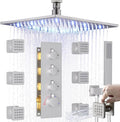 Enga Rain Shower Jet Thermostatic System Work At the Same Time, Body Spray by Enga