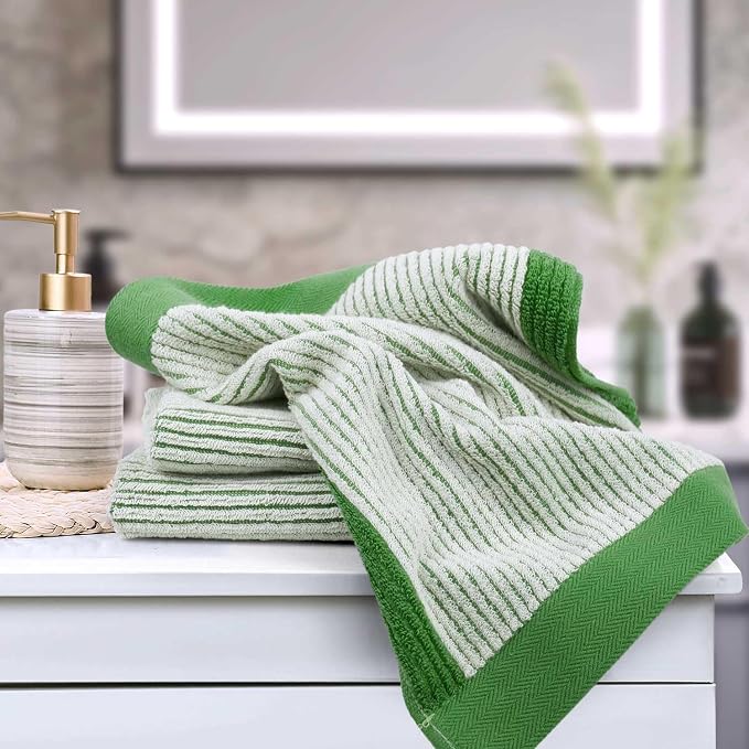 Cleanbear Wash Cloths for Showering, 12 Washcloths - Image 6