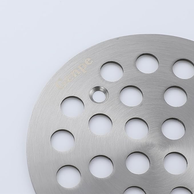 Round 4.25 Inch Screw-in Shower Drainer Cover Replacement 304 Stainless Steel - Image 3