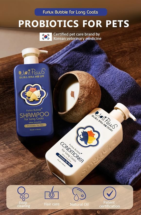 Unipaws Biotin Shampoo & Conditioner Set - Image 3