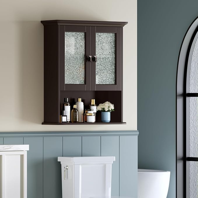 Bathroom Cabinet Wall Mount, Medicine Cabinet Over Toilet Storage Cabinet - Image 4