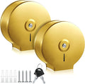 Mifoci 2 Pcs Industrial Toilet Paper Holder Commercial Roll Dispenser Wall by Mifoci