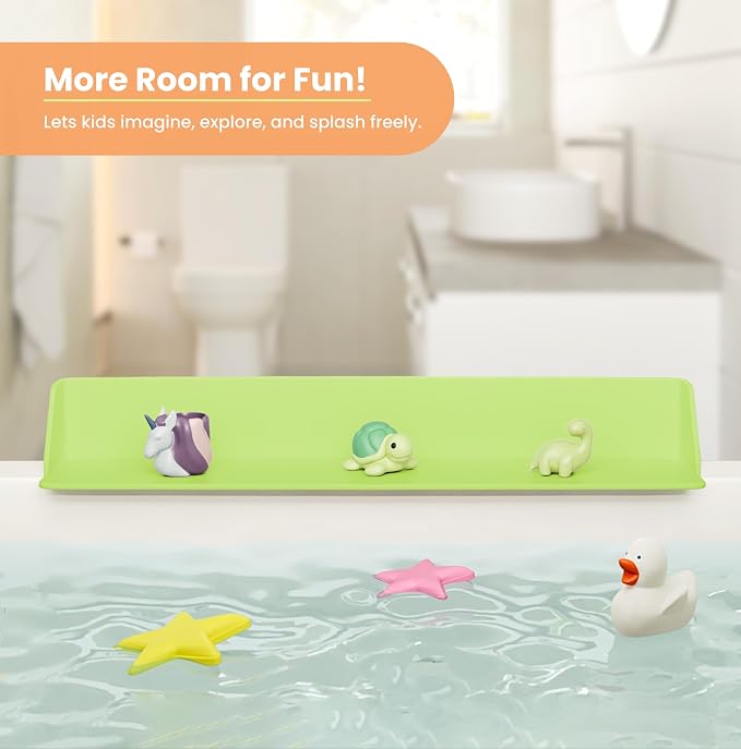 Original PlayPad, Bathtub Splash Guard Play Shelf - Image 2