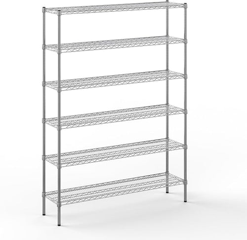 14" Deep x 54" Wide x 74" Height Wire Shelving Kit | 6-Tier | NSF Commercial by Regal+Altair