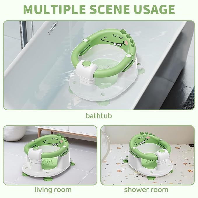 TPN Baby Bath Seat for Babies 6 Months & Up, Non-Slip Toddler Bath Seat - Image 6