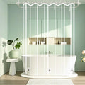 Waterproof Clear Shower Curtain by Seenus