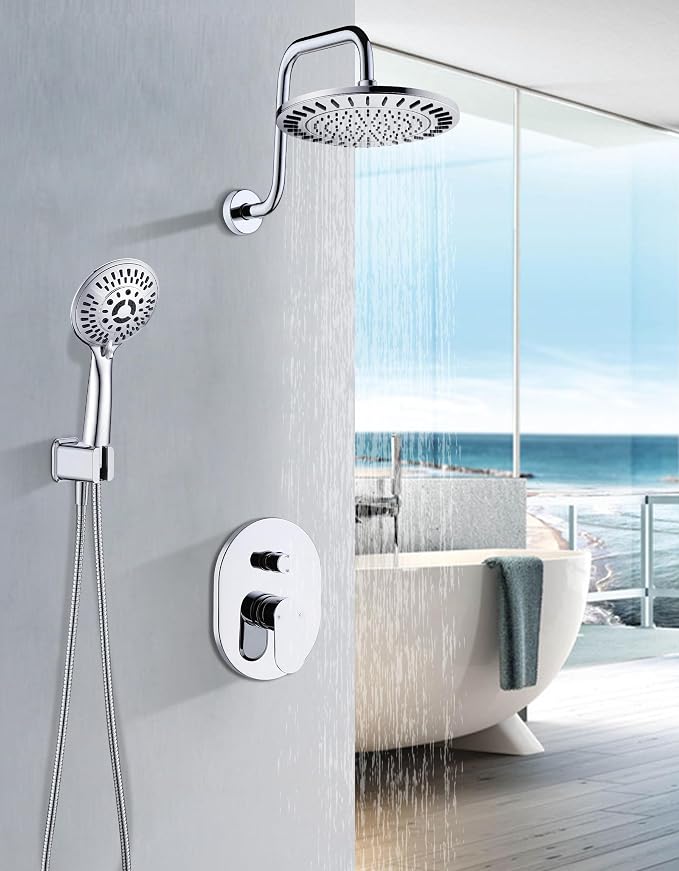 BRIGHT SHOWERS Shower Faucet Set, Shower System - Image 2