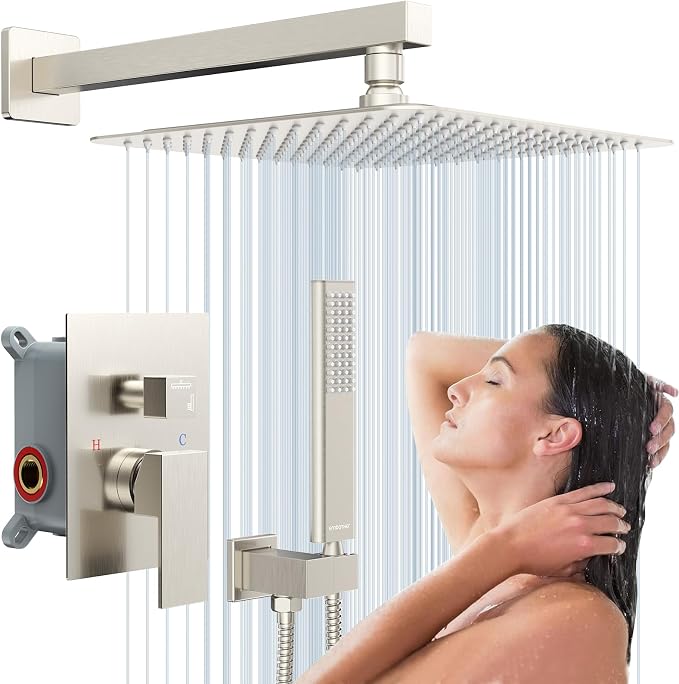 EMBATHER Shower System 12" Shower Faucet Set by EMBATHER