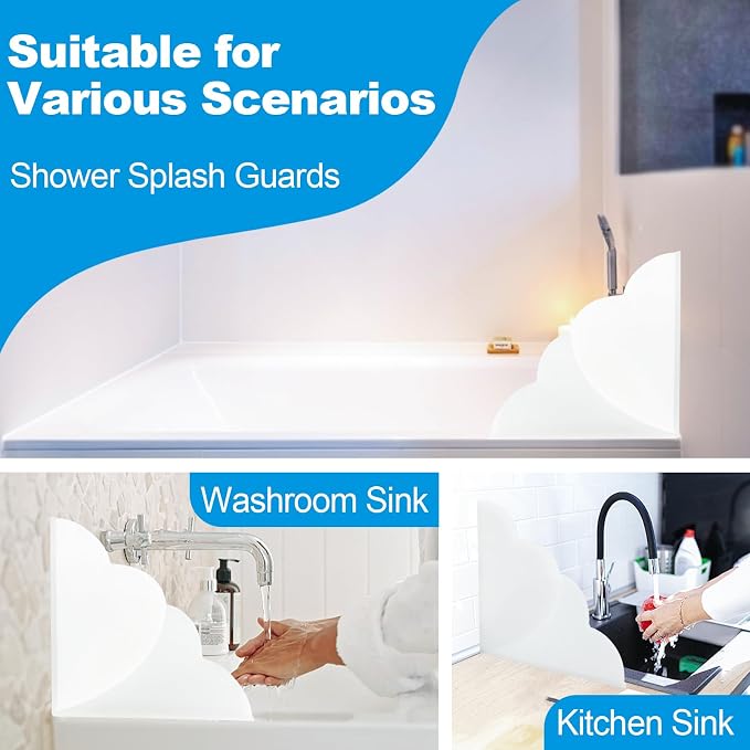 1 Pack Large Shower Splash Guard - Image 4