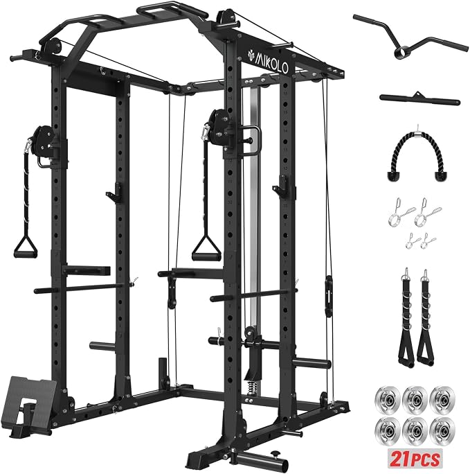 Mikolo Power Cage, Power Rack by MADETOBUILDWITHYOU