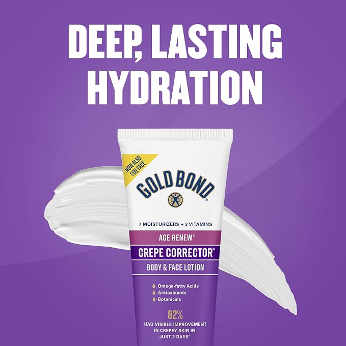 Gold Bond Age Renew Crepe Corrector Body Lotion, Replenishing & Smoothing - Image 7