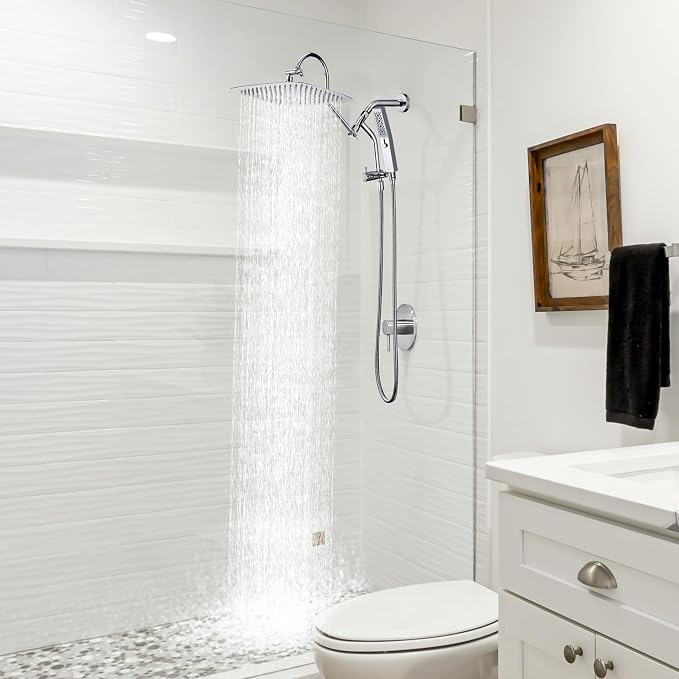 G-Promise All Metal 12 Inch Shower Head - Image 6