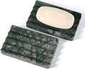 2PCS Koville Indian Natural Green Marble Soap Dish by Koville