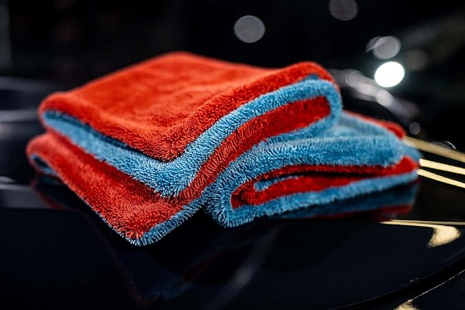 Autofiber Triple Layer Microfiber Car Drying Towel | Twist Pile | 1400GSM | 1 - Image 4