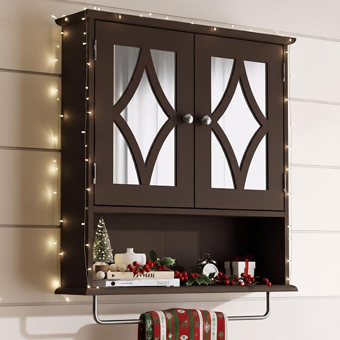 RoyalCraft Bathroom Medicine Cabinet Wall Mounted, Over The Toilet Storage by Bringyoubetterlife