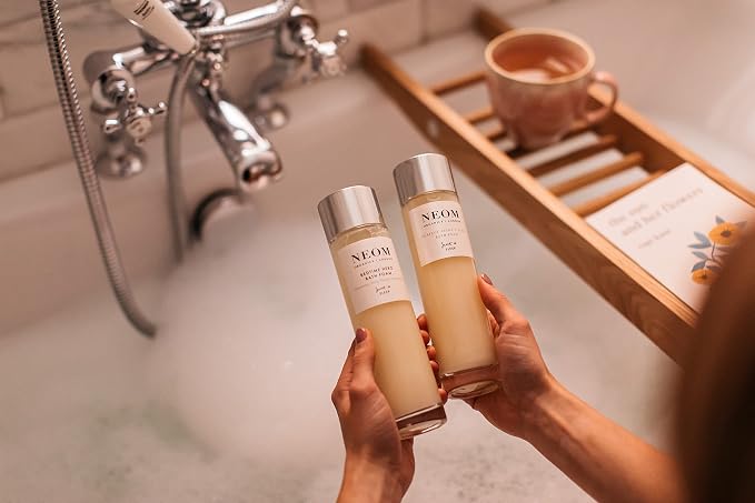 NEOM Real Luxury Bath Foam, 6.76 fl oz | Lavender, Jasmine & Rosewood | Coconut - Image 6