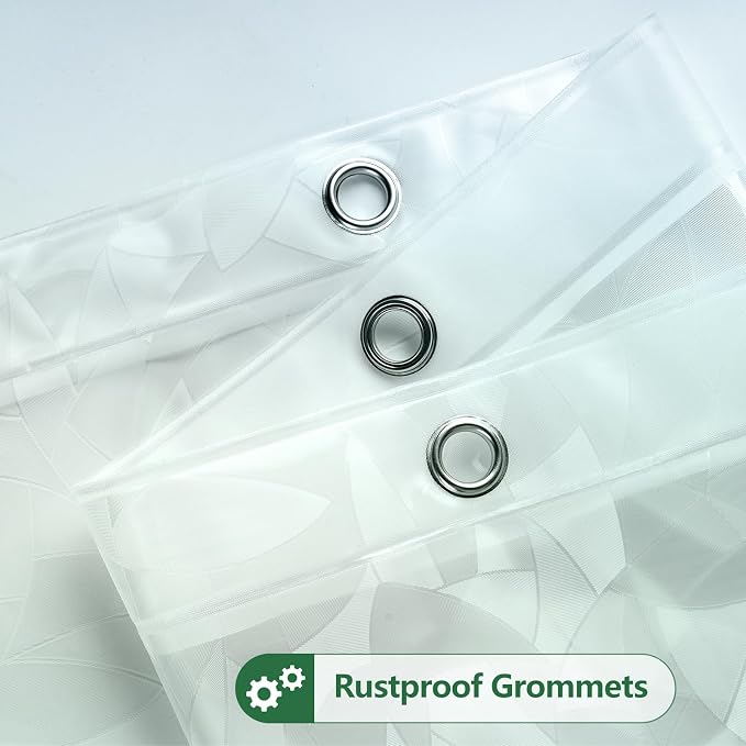 AooHome Plastic Shower Curtain Liner - Image 6