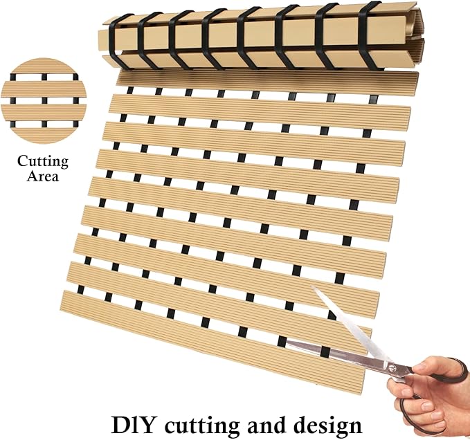 Non Slip Large Shower Mat, Non Suction Cups Shower Mats - Image 5