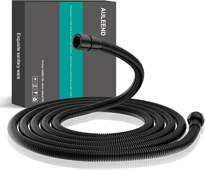 AULEEND，78 inch，encrypted shower hose 304 stainless steel metal by AULEEND