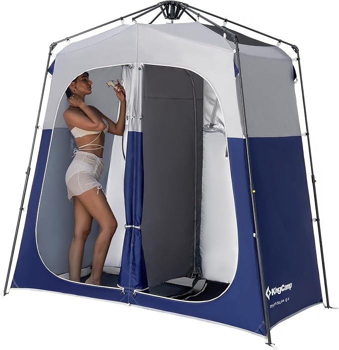 KingCamp Instant Shower Tent, Portable Superior Stable Privacy Shelter by KingCamp