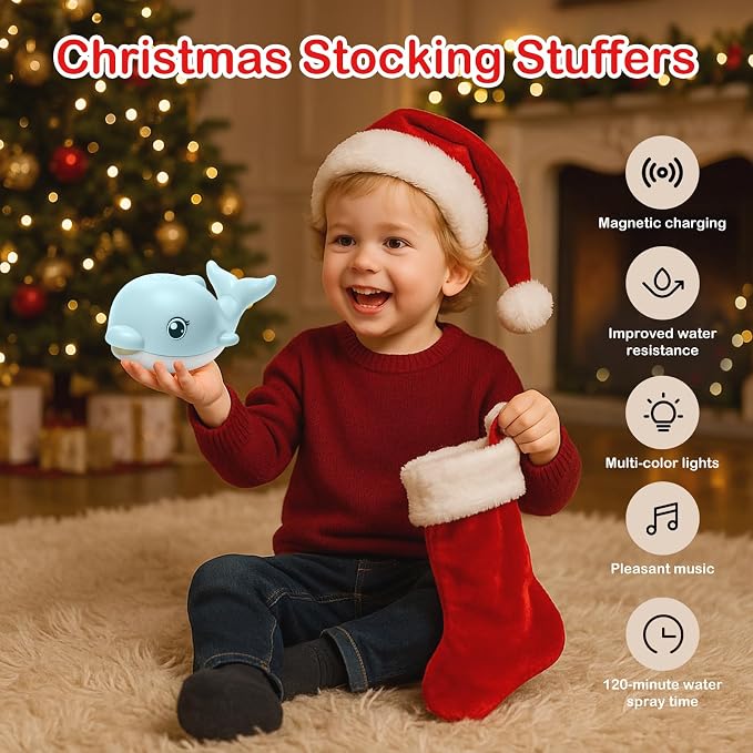 Bath Toys, Light Up Dolphin Baby Bath Toys - Image 4