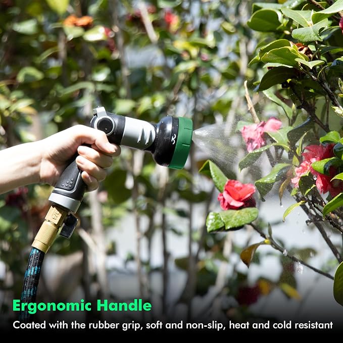 RESTMO 2-IN-1 Garden Hose Nozzle, Heavy Duty Metal Water Hose Nozzle - Image 8