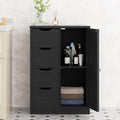 Walsunny Bathroom Floor Storage Cabinet, Wooden Storage Organizer by Walsunny