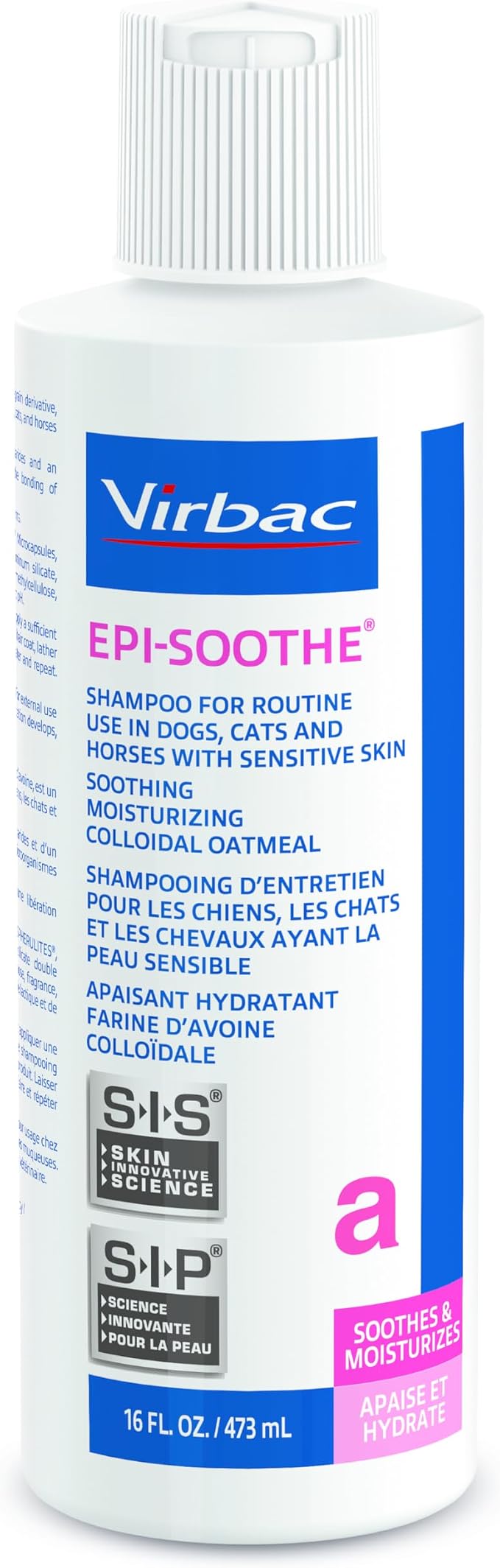 Virbac Epi-Soothe Pet Shampoo For Dogs, Cats & Horses by Virbac
