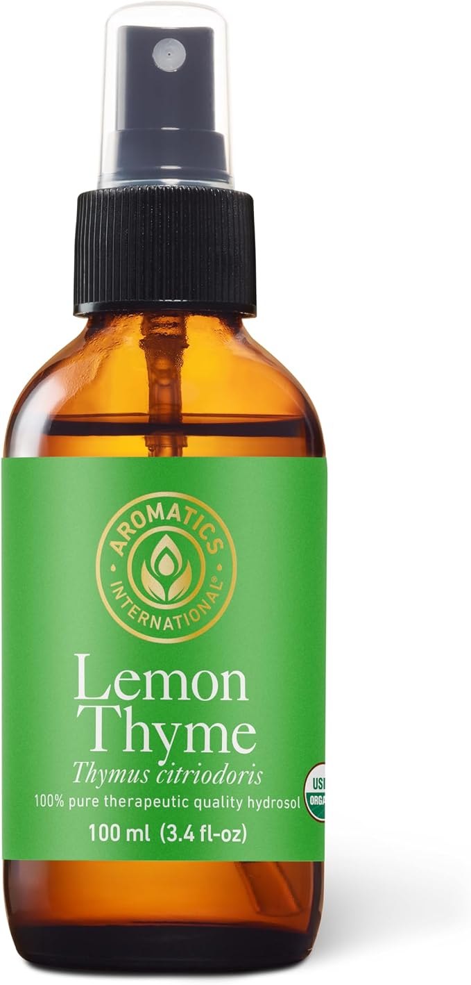 Aromatics International Lemon Thyme Hydrosol 100ml | Citrus-Herbal Aromatic by AromaticsInternational