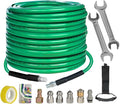 Hourleey Sewer Jetter Kit for Pressure Washer 100FT, 4000 PSI Drain Cleaner by Hourleey