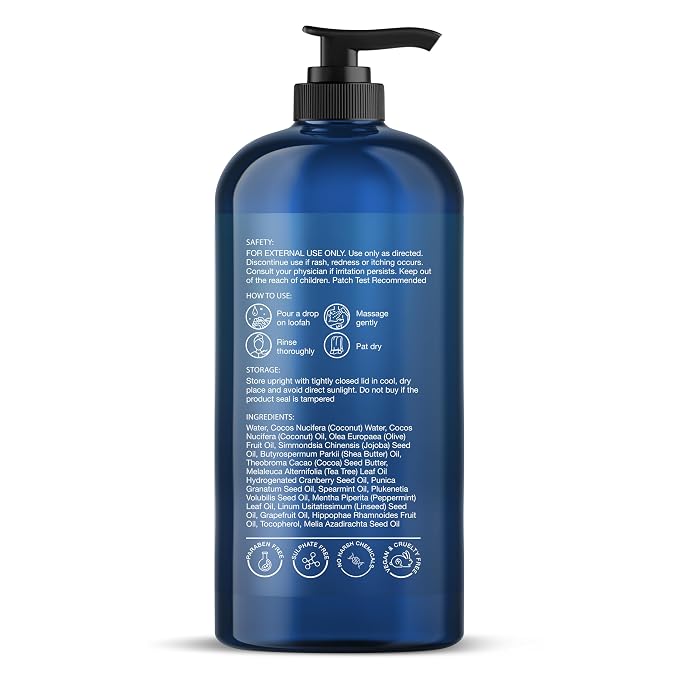 Botanic Hearth Tea Tree Oil Body Wash - Image 3