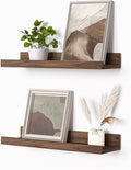 Heimlove Picture Ledge Shelf, Small Floating Shelves Set of 2, 16 Inches by Heimlove