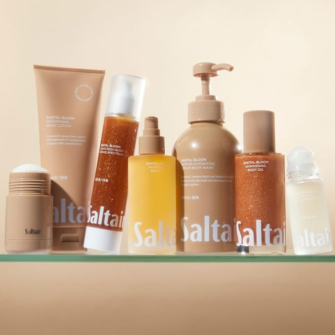 Saltair Body Oil. Luxurious Santal Bloom After Shower and Bath Oil Moisturizer - Image 3
